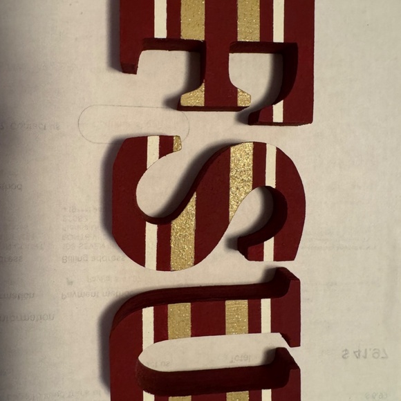 Handpainted letters - Picture 3 of 16